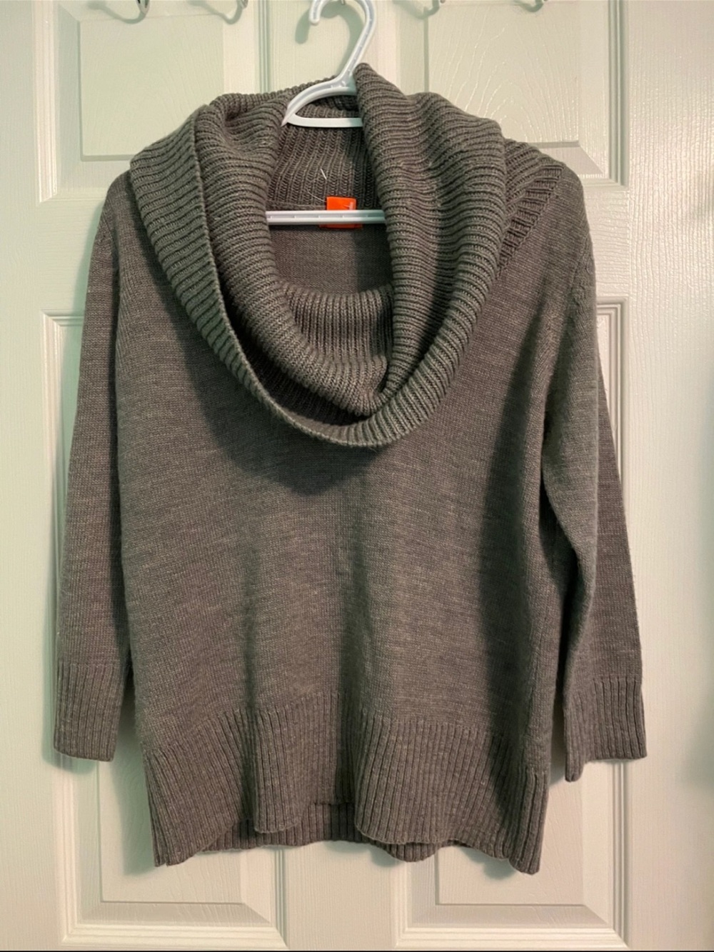 Joe Fresh Gray Cowl Neck Sweater